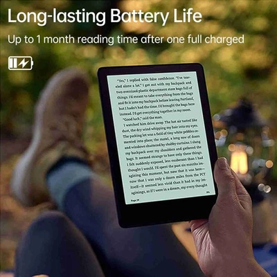 6in Ink Screen Electronic Book Reader 1GB+32GB Wifi BT Capacitive Touch Display - Image 1 of 4
