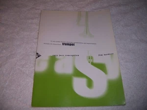 Trumpet Easy Jazz Conception Jim Snidero pb solo etudes phrasing with CD - Picture 1 of 4