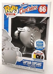 Funko Pop! Vinyl: Ad Icons - Captain Cupcake (Platinum) - Funko (Exclusive) #66 - Picture 1 of 6
