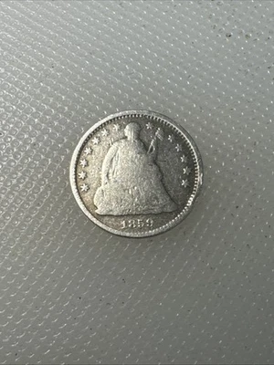 Medio centavo 1859 O FF Foto 1 de 2