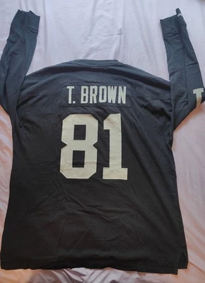 Толстовка Mitchell Ness Throwbacks XXL Oakland Raiders T коричневая 81 хлопок - Изображение 1 из 4