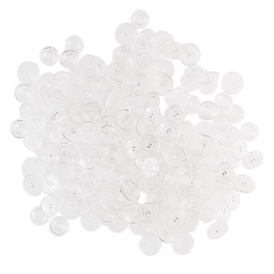 200 Sets Clear T5 Plastic Snaps Size 20 KAM Resin Buttons and Fasteners - Image 1 of 4
