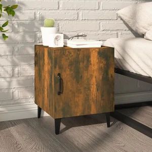 Comodino Rovere Fumo in Legno truciolato - Foto 1 di 7
