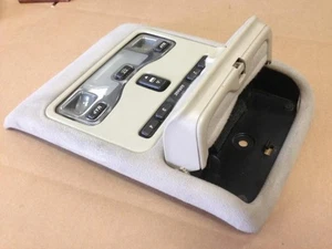 99 JAGUAR XJR OVERHEAD CONSOLE TRIM AGD W/ GARAGE SWITCH, LIGHTS & COMPARTMENT - Picture 1 of 12