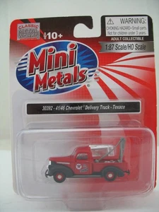 Mini Metals HO Model 30392: 41/46 Chevrolet Delivery (Tow) Truck, Texaco, MOC - Picture 1 of 6