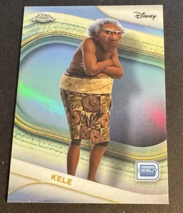 2025 Topps Chrome Disney Kele Debut Refractor #13 Moana - Picture 1 of 2