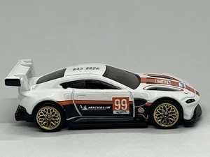HOT WHEELS FEP PROTOTYPE TEST RUN GULF Aston Martin Vantage GTE #99 Real Riders - Picture 1 of 7