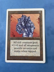 MTG Unlimited Edition, Gauntlet of Might! 1993 Vintage Magic. - Picture 1 of 2