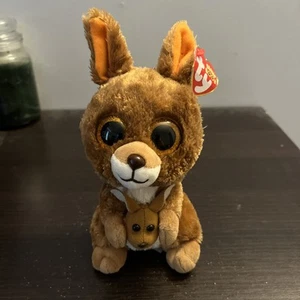 Ty Beanie Boos Kangaroo Kipper 6” Plush - Picture 1 of 7