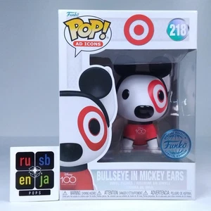 Funko Pop! Ad Icons Disney 100 Target Bullseye in Mickey Mouse Ohren #218 - Bild 1 von 6
