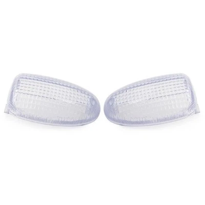 Clear Front Turn Signals Light Lens Cover for BMW R850R R1150R R1150GS Foto 1 de 4