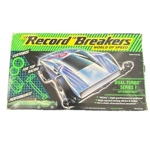 Vintage 80s Afterburner Dual Turbro Series 1 Record Breakers World of Speed 1989 - Picture 1 of 6