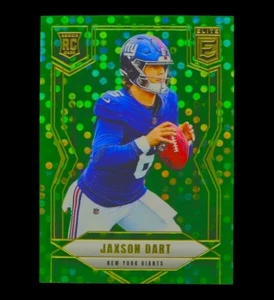 Tarjeta RC JAXSON DART ROOKIE VERDE DISCO REFRACTOR HOLO RARA Foil Elite - GIGANTES - Imagen 1 de 7