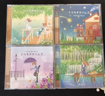 Doujin Music Touhou Arrange CD Relax Cafe for Work  set of 4 - Image 1 of 4