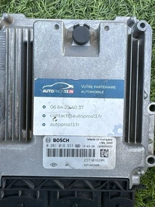 EDC17CP58 ECU CALCULATEUR MOTEUR A DECODER RENAULT LAGUNA 0281018933 237101620R - Foto 1 di 11