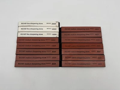 15 RSCHEF Sharpening Stones Various Grits - See Photos - Image 1 of 3