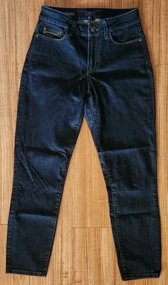 NYDJ Jeans Women's Size 6 Blue Clarissa Ankle Dark Wash Denim Lift X Tuck Tech - Image 1 of 4