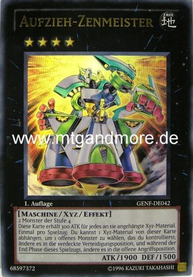 Yu-Gi-Oh 1x Aufzieh-Zenmeister - - - Ultra - - - GENF - Bild 1 von 1