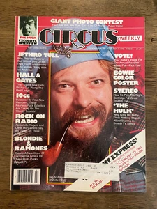 CIRCUS Magazine November 7 1978 No. 197 Jethro Tull Blondie Ramones Bowie Poster - Foto 1 di 4