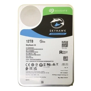 NEW - ST12000VE001 Seagate SkyHawk AI 12TB 3.5" 7.2K SATA 6Gb/s Hard Drive HDD - Picture 1 of 5