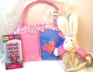 Pat n Leather Purse and Bunny Fillable new Strawberry Shortcake Nails Filler - Picture 1 of 4
