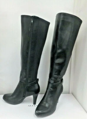 Alfani Wide Calf  Avennuss Black RWWC Women’s Ridding Dress Boot in a Box - Image 1 of 4