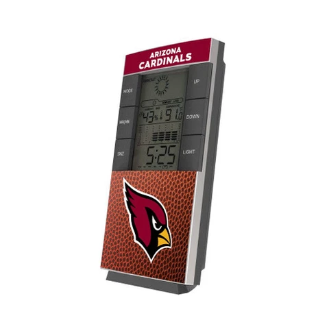 Arizona Cardinals Football Wordmark Digital Desk Clock Cover