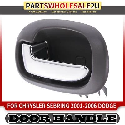 Manija de puerta interior del conductor trasero para Chrysler Sebring Dodge Stratus 2001-2006 Foto 1 de 4