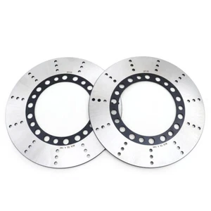 for Kawasaki Round Front Brake Rotors Z 750 Sport 1980-1984 VN 750 Vulcan 86-06 - Picture 1 of 7