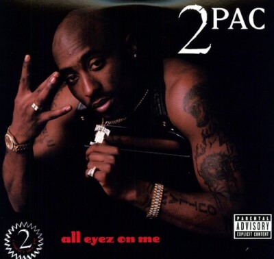 2PAC レコード　2LP 2Pac All Eyez On Me 1996 US Original 4LP Death Row Records