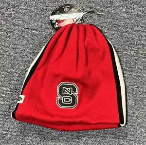 New Red Zephyr Colorado Series NC State Wolfpack Uncuffed Knit Winter Beanie - Picture 1 of 4