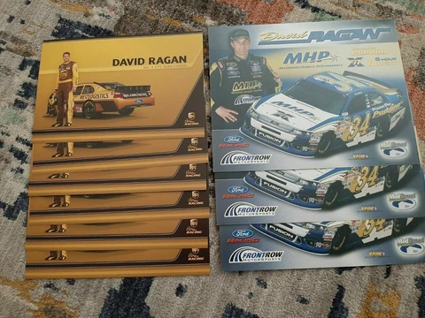 Nascar David Ragan Lot of 9 Hero/Post Cards Cover