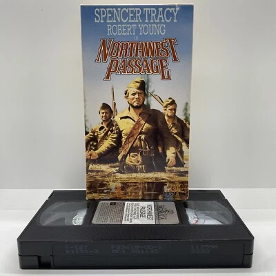 Northwest Passage (VHS, 1990) Spencer Tracy Robert Young Action Adventure Film - Image 1 of 4