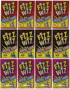 12x Fizz Wiz Super Loud Popping Action Cherry/Cola/Strawberry Flavor Candy - Bild 1 von 4