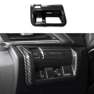Fit For Cadillac CT5 2020-2022 Carbon Fiber Headlight Switch Control Frame Trim - Picture 1 of 6