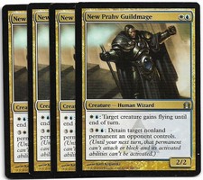 Magic MTG - New Prahv Guildmage x4 - Return to Ravnica - EX+