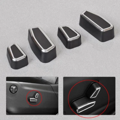 4pcs Front Seat Adjustment Switch Cover for Cherokee Jeep Grand Cherokee 2011-18 - image 1 of 4