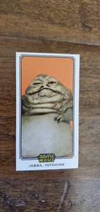 2015 STAR WARS CELEBRATION DC AREA COLLECTING CLUB CARD T206 STYLE JABBA HUTT 37 - Picture 1 of 1