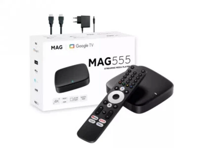 Infomir MAG 555 WIFI Mag Box Google TV Genuine UK Power Supply - Image 1 of 4