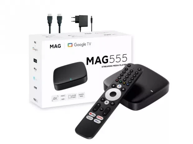 Infomir MAG 555 WIFI Mag Box Google TV Genuine UK Power Supply - Image 1 of 4