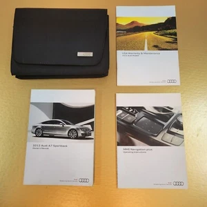 2012 AUDI A7 SPORTBACK OWNERS MANUAL FACTORY OEM EXCELLENT - Picture 1 of 4