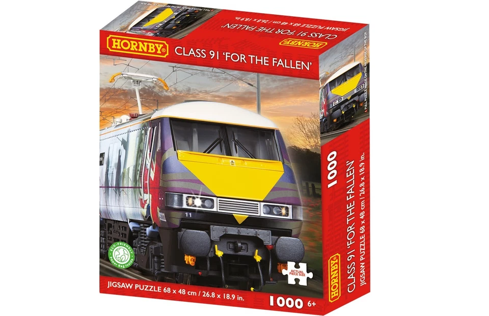 Hornby - Class 91 'For the Fallen' 1000pc Jigsaw Puzzle
