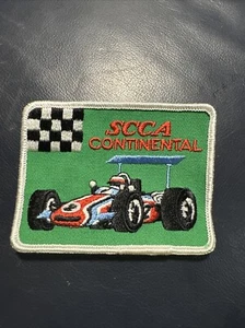 SECCA CONTINENTAL GRAN PREMIO COCHE CARRERA VINTAGE SOMBRERO PARCHE INSIGNIA CARRERAS RECUERDO - Imagen 1 de 4