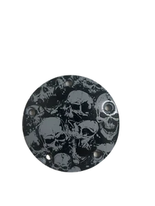 Harley doble cámara 1999 a 2017 con puntos de calavera/cubierta de sincronización - Imagen 1 de 3