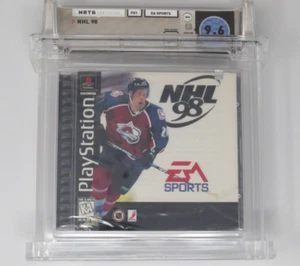 NHL '98 Hockey Sony Playstation Factory Sealed Video Game Wata Graded 9.6 B+ PS1 - Picture 1 of 4