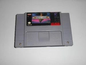 Vintage 1994 Brain Lord RPG Super Nintendo SNES Spiel von Enix - Bild 1 von 5