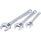Draper Redline Adjustable Wrench Set (3 Piece) DRA-67642