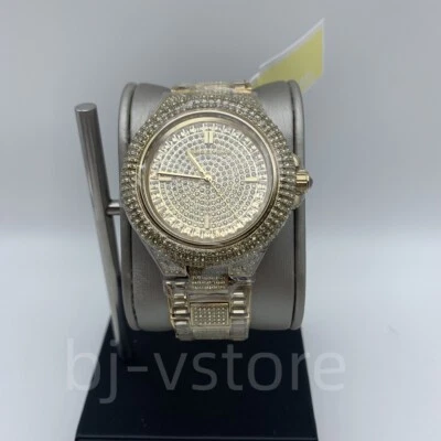 Michael Kors MK5720 Camille Gold Tone Crystal Pave Stainless Steel Women's Watch - Image 1 of 4