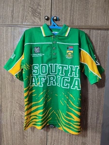 South Africa Team Admiral Cricket Shirt World Cup 2003 WC Jersey Men Size S - Picture 1 of 10