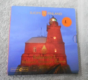 #YY. #1. 2008 FINLAND UNCIRCULATED COIN SET - Picture 1 of 4